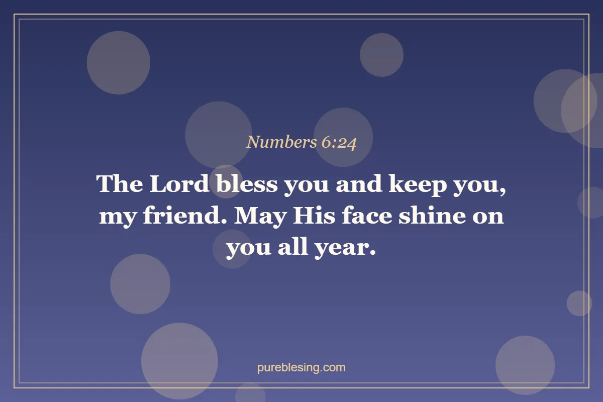 christian birthday blessings for friend