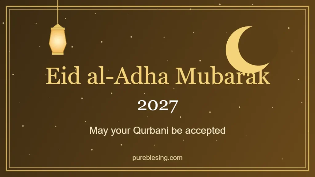 Eid al-Adha 2027 wishes