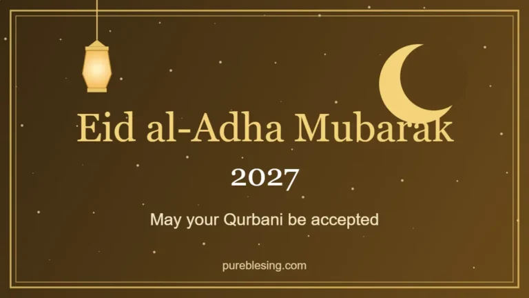 Eid al-Adha 2027 wishes