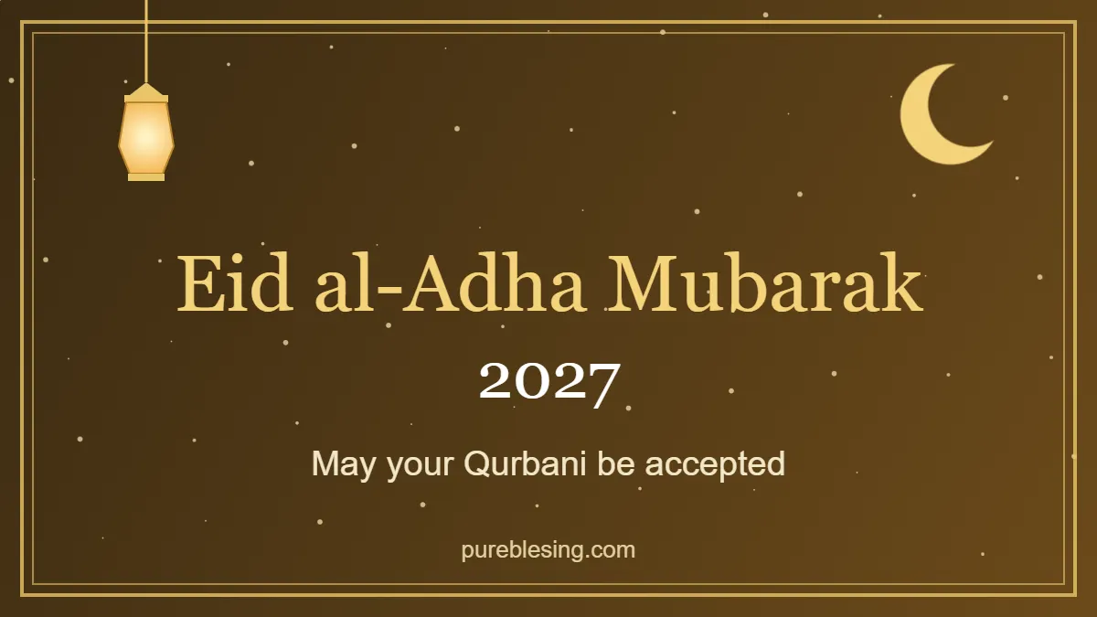 Eid al-Adha 2027 wishes