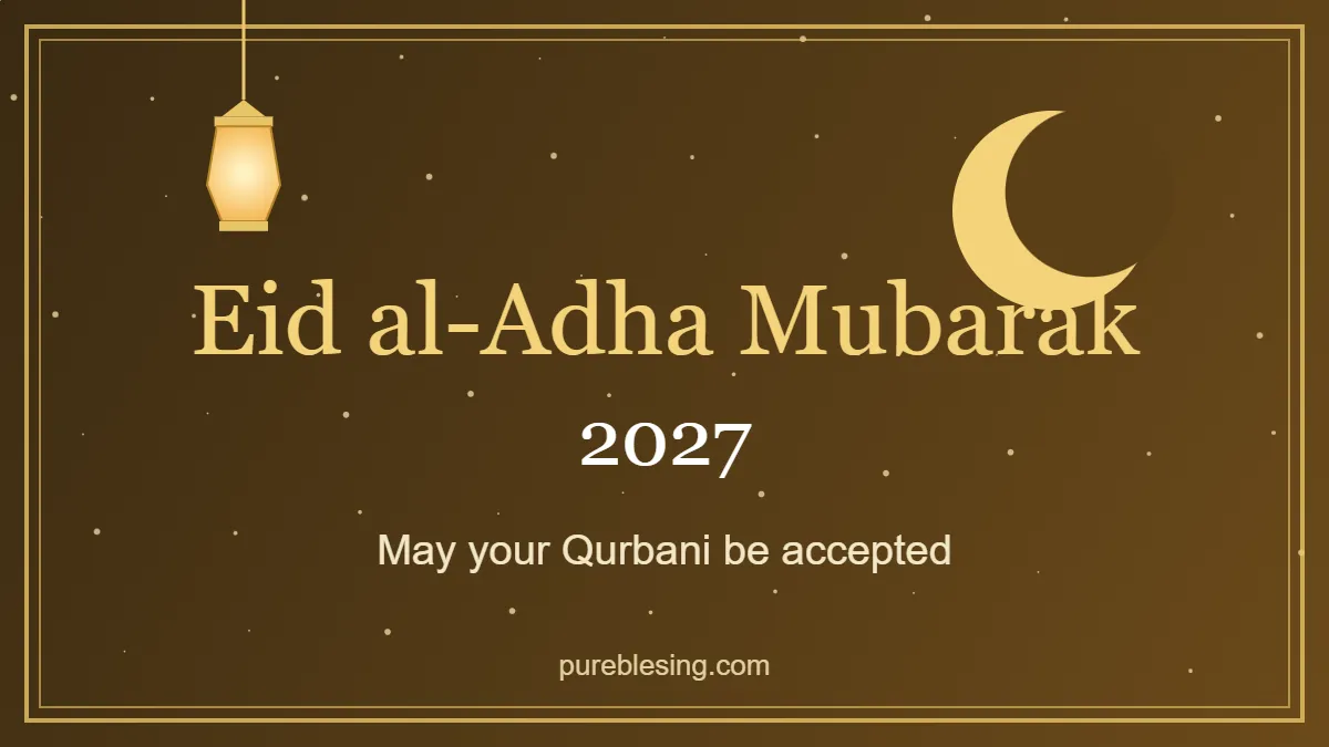 Eid ul Adha quotes, wishes and messages 2027