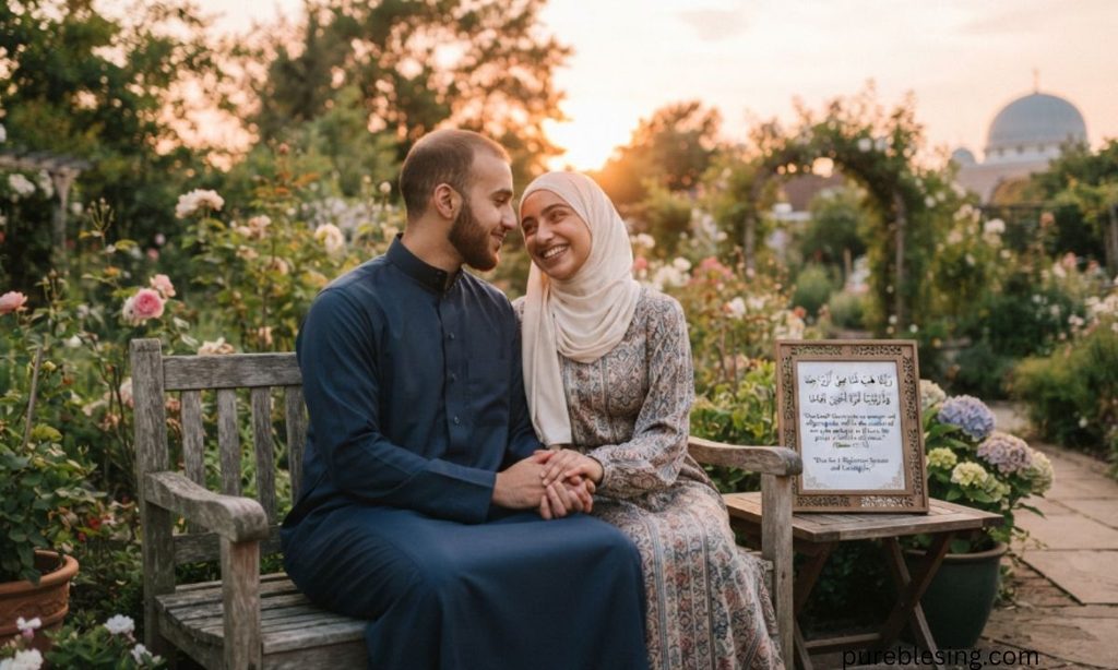 Islamic wedding anniversary dua in Arabic with English meaning
