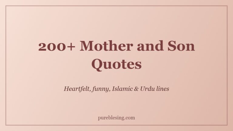 mother and son quotes