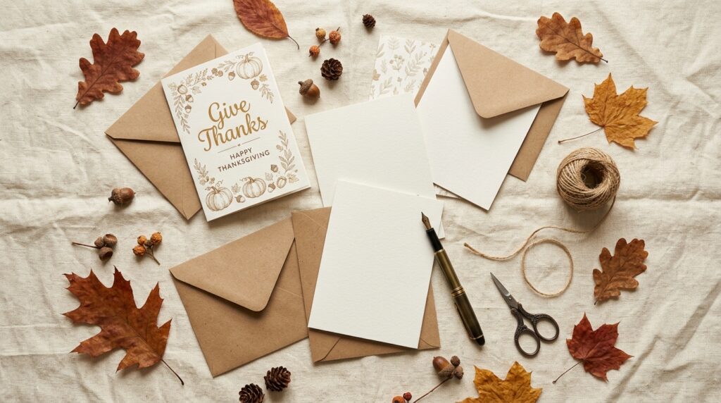 How to write your own Thanksgiving wish in a card